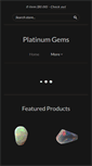 Mobile Screenshot of platinumgems.com